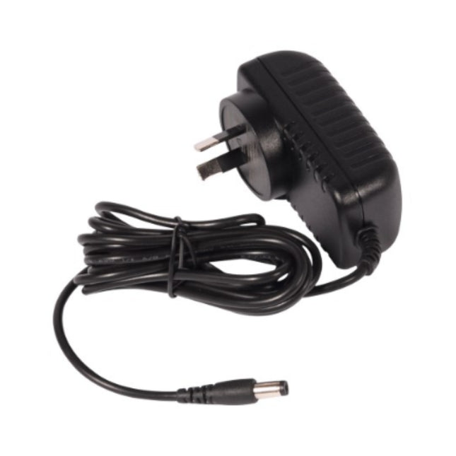 Hikvision ADS-12FB-12 12V DC 1A power adapter unit with plug and DC connector cable