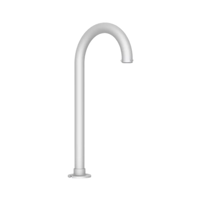 Hikvision DS-1619ZJ white steel swan-neck pendant mount bracket for PTZ security camera installations in Australia.