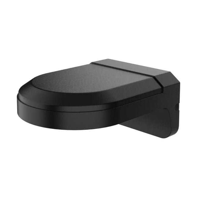 Hikvision DS-220AZJ-145-BA black wall mount bracket perspective view for dome and turret cameras