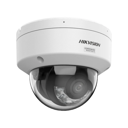 Hikvision 6MP ColorVu dome camera full colour night surveillance performance