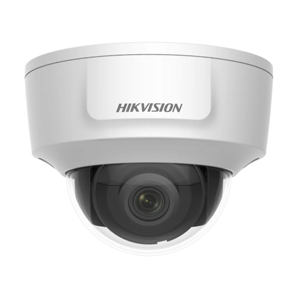 Hikvision DS-2CD2186G2-IMS 8MP 4K standalone dome security camera featuring built-in type D hardware HDMI output port interface, AcuSense analytics, and full metal IK10 rugged housing.