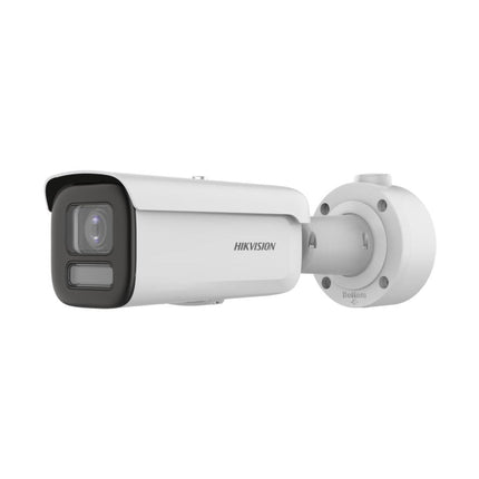 Hikvision DS-2CD3686G2HT-LIZSY 8MP Smart Hybrid Light motorised varifocal bullet camera, front view