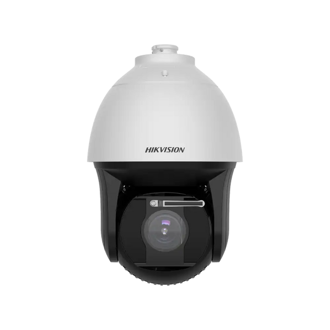 Front view of Hikvision DS‑2DF8442IXG1‑ELWY 4 MP DarkFighter PTZ camera