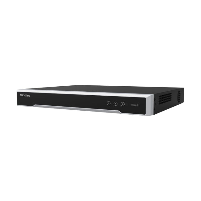 Hikvision DS-7608NI-M2/8P 8 channel 8 PoE 8K NVR front panel view — Australian stock