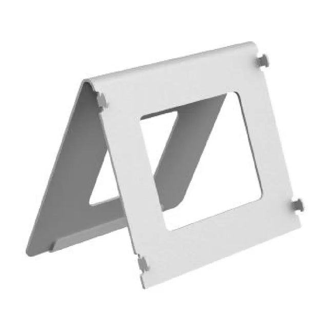 "Hikvision DS-KABH6350-T SECC steel desktop table bracket front view for intercom indoor stations"