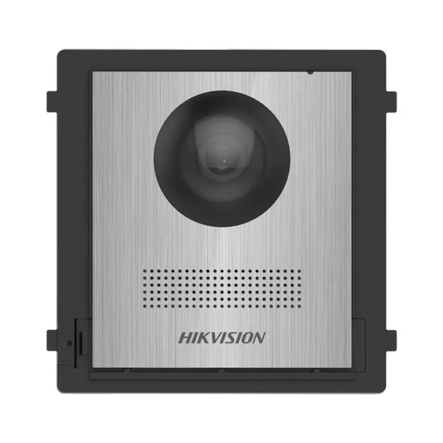Hikvision DS-KD8003-IME1/S modular IP video intercom main unit finished in a premium stainless steel housing