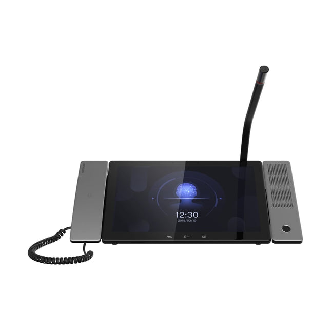 Touch screen interface of DS‑KM9503 showing 1280×800 resolution