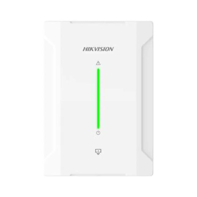 Hikvision DS-PM1-O4L-H AX Hybrid Pro 4-Way Low Current Relay Expander Front View