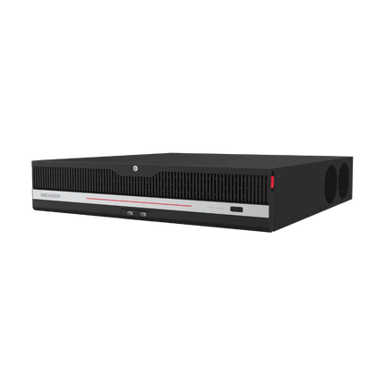 Hikvision iDS-9632NXI-P8 32 channel DeepinMind Pro AI NVR front panel — Australian stock