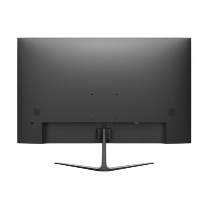 Rear view of the monitor with visible 75×75mm VESA mount bracket