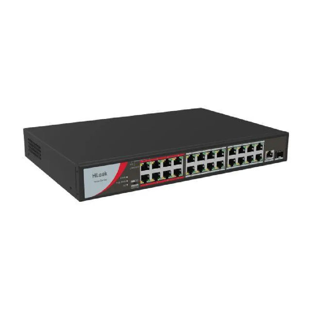 Rear ports and power input interface of the HiLook NS-0326P-230 switch