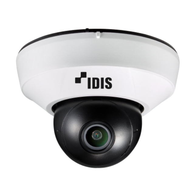 IDIS DC-D4211CRX 2MP network IR dome camera in a compact, low-profile indoor housing for discreet commercial security.