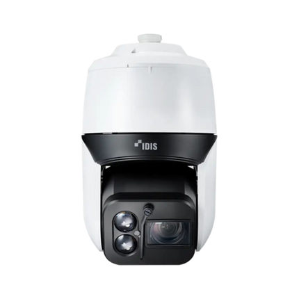 IDIS DC-S6286HRXL 2MP 36x Lightmaster network IR PTZ speed dome camera highlighting its outdoor heavy-duty casing.