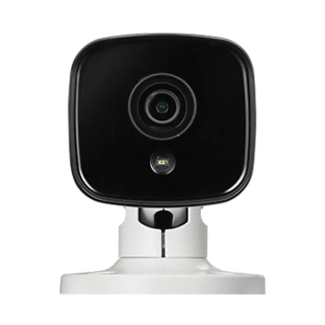 Close-up of the IDIS DC-T4811WRX bullet camera showing its flexible 3-axis mechanical mounting bracket for wall or ceiling installation.