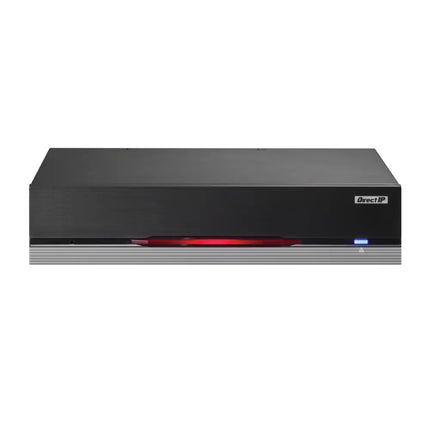 IDIS DP-HE1201 professional 4K UHD video encoder front panel showing interface ports and status indicators.