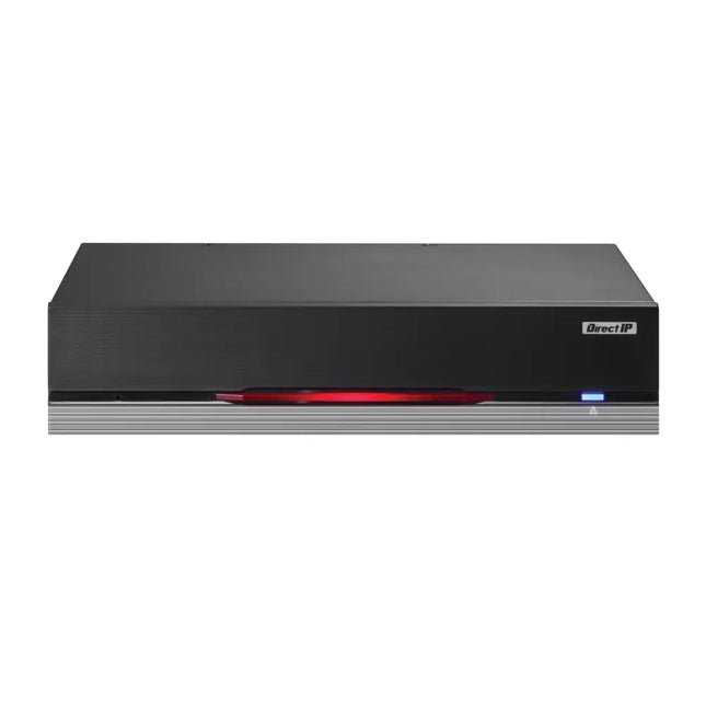 IDIS DP-HE1201 professional 4K UHD video encoder front panel showing interface ports and status indicators.