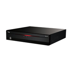 IDIS DR-2508P-A 8-channel enterprise network video recorder showing its sleek black front interface panels and status LEDs.