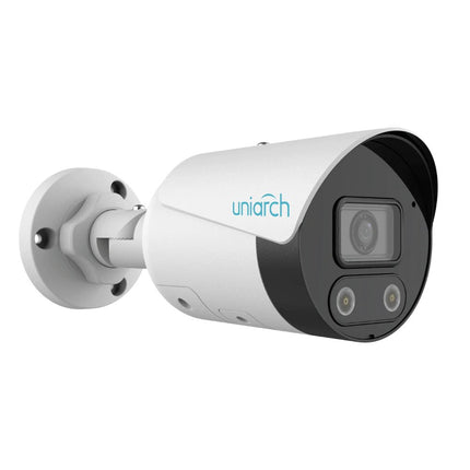 Uniarch 8MP HD Intelligent Light and Audible Warning Fixed Bullet Network Camera, IPC - B1P8 - AF28KC - CCTV Guru
