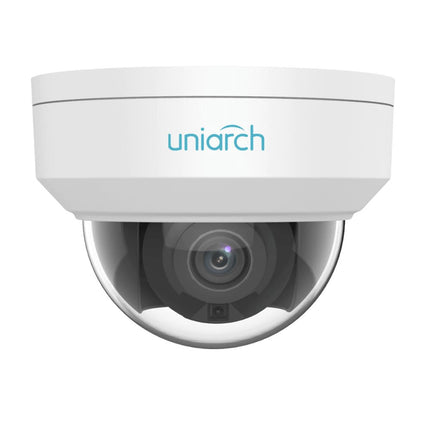 Uniarch 6MP Starlight Vandal Dome Network Security Camera, IPC - D1E6 - AF28K - CCTV Guru