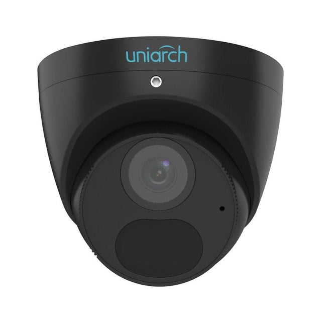 Uniarch 6MP HD Fixed Turret Network Security Camera, Black, IPC - T1E6 - AF28K - B - CCTV Guru