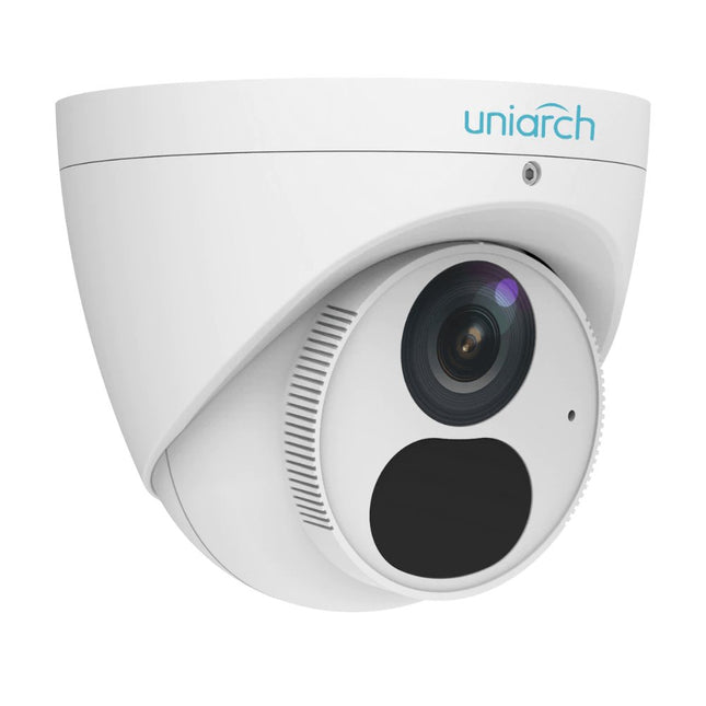 Uniarch 8MP Starlight Fixed Turret Network Security Camera, IPC - T1E8 - AF28K - CCTV Guru