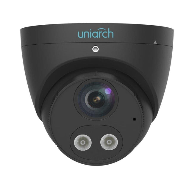 Uniarch 5MP HD Intelligent Light and Audible Warning Fixed Eyeball Network Security Camera, Black, IPC - T1P5 - AF28KC - B - CCTV Guru