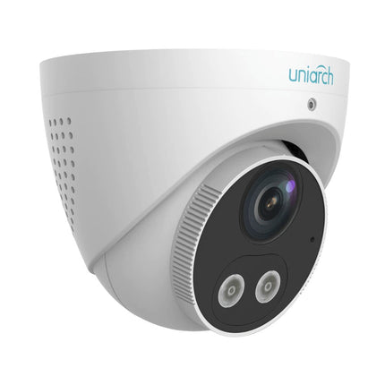 Uniarch 8MP HD Intelligent Light and Audible Warning Fixed Eyeball Network Security Camera, IPC - T1P8 - AF28KC - CCTV Guru