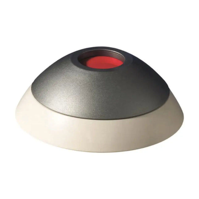 Bosch ISC-PB1-100 hardwired 1-button panic button, grey with red button and tamper contact — Australia