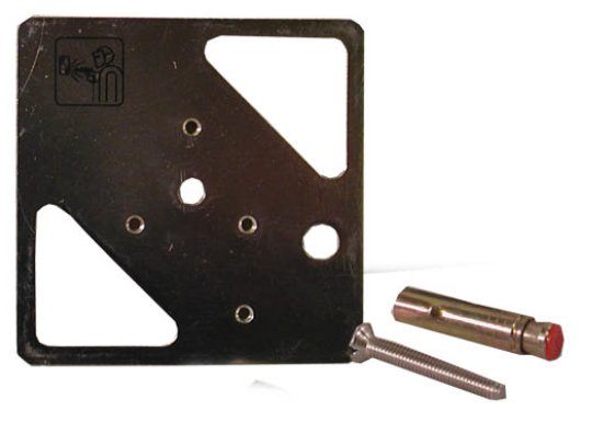 Bosch Mounting Plate Suits Bosch Seismic Detector/ Sensor for Steel/ Concrete Surface Mount - CCTV Guru