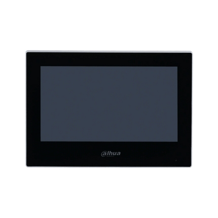 Dahua Intercom Kit, Black 7 - inch Touch Screen and Outdoor Station, KIT - DHI - 7INBLK2101E - P - CCTV Guru