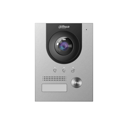 Dahua Intercom Kit, Black 7 - inch Touch Screen Monitor, Outdoor Station, KIT - DHI - 7INBLK2202F - P - CCTV Guru