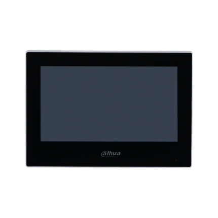 Dahua Intercom Kit, Black, Outdoor Station with Mifare Card Reader and 7 - inch Touch Screen, KIT - DHI - 7INBLK3211D - P - CCTV Guru