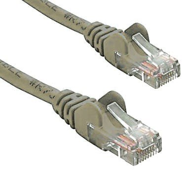 8ware CAT5e Cable 25cm / 0.25m - Grey Color Premium RJ45 Ethernet Network LAN UTP Patch Cord 26AWG CU Jacket - CCTV Guru