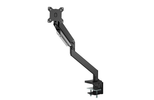 Brateck Single Monitor Heavy - Duty Gas Spring Aluminum Monitor Arm Fit Most 17' - 35' Monitor Up to15kg per screen - CCTV Guru