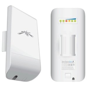 Ubiquiti airMAX Nanostation LOCO M 2.4GHz Indoor/Outdoor CPE - Point - to - Multipoint(PtMP) application - Includes PoE Adapter - CCTV Guru