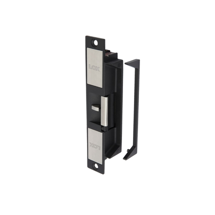 LOX ES20M Matte Black Monitored Electric Strike for architectural commercial doors, 1000kg holding force Myanmar