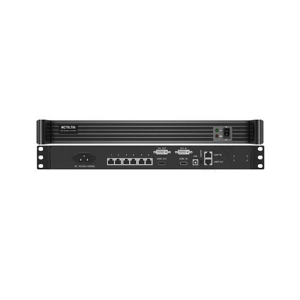 NovaStar MCTRL700 1U LED display controller with HDMI, DVI and six Gigabit Ethernet outputs