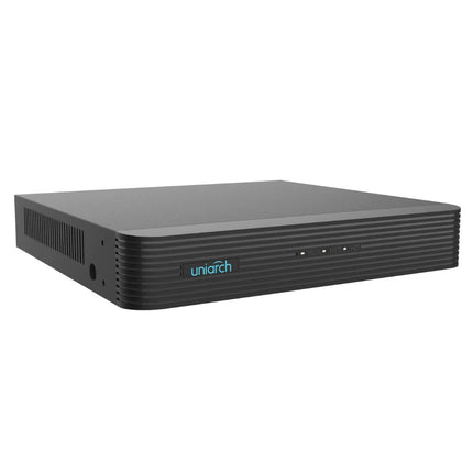 Uniarch Pro 8 Channel 4K NVR Recorder, 8MP, 8 x PoE Ports, 1 x HDD Bay, NVR - 108X - P8 - CCTV Guru