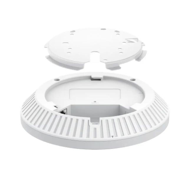 Rear view of the Omada EAP720 access point showing the 2.5G Ethernet port for PoE power supply and reset button.