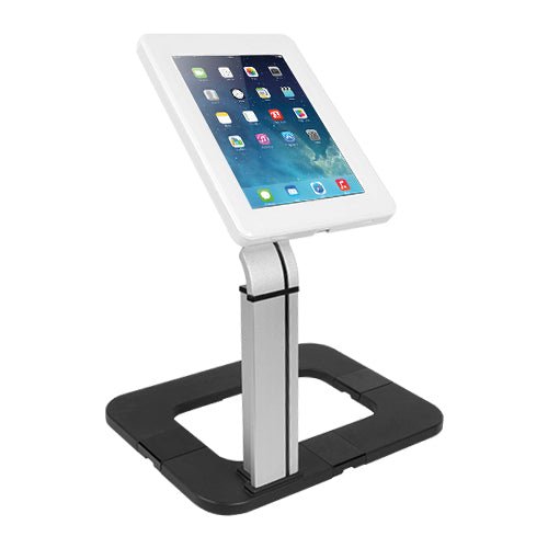 Brateck Anti - theft Countertop Tablet Kiosk Stand with Aluminum Base Fit Screen Size 9.7' - 10.1' (LS) - CCTV Guru