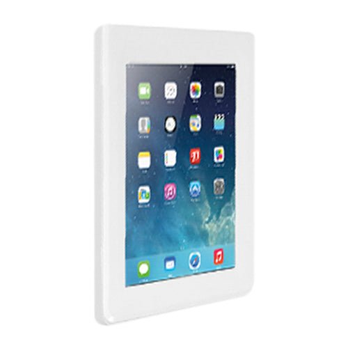 Brateck Plastic Anti - theft Wall Mount Tablet Enclosure Fit Screen Size 9.7' - 10.1' - White (LS) - CCTV Guru