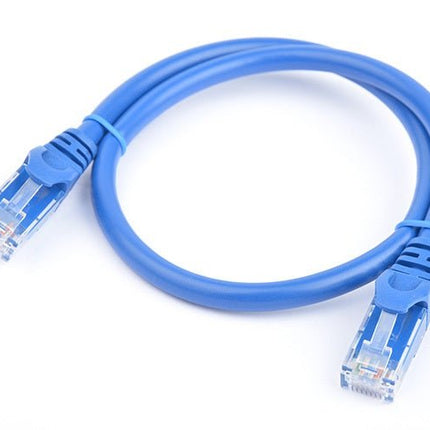 8Ware Cat6a UTP Ethernet Cable 0.5m (50cm) Snagless Blue - CCTV Guru