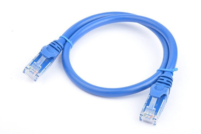 8Ware Cat6a UTP Ethernet Cable 0.5m (50cm) Snagless Blue - CCTV Guru