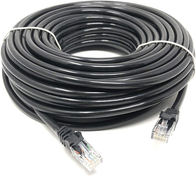 8Ware Cat6a UTP Ethernet Cable 10m Snagless Black - CCTV Guru