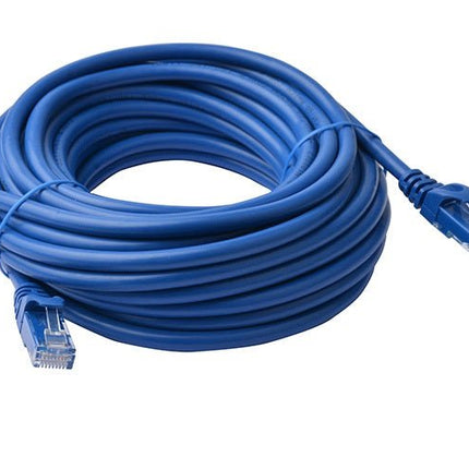 8Ware Cat6a UTP Ethernet Cable 10m Snagless Blue - CCTV Guru