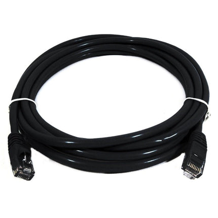 8Ware Cat6a UTP Ethernet Cable 2m Snagless Black - CCTV Guru