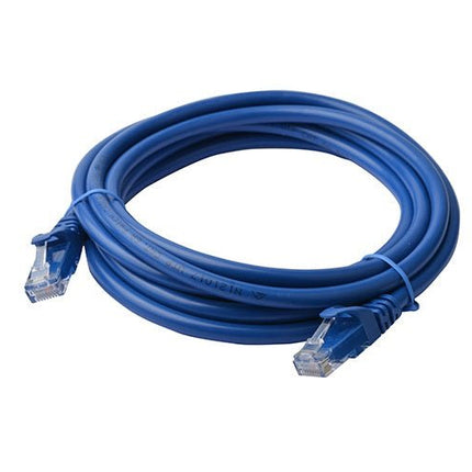 8Ware Cat6a UTP Ethernet Cable 3m Snagless Blue - CCTV Guru