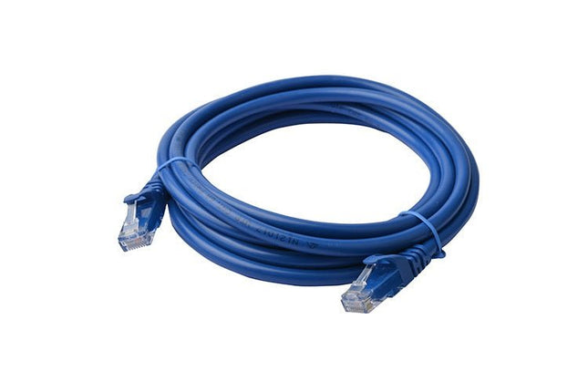 8Ware Cat6a UTP Ethernet Cable 3m Snagless Blue - CCTV Guru