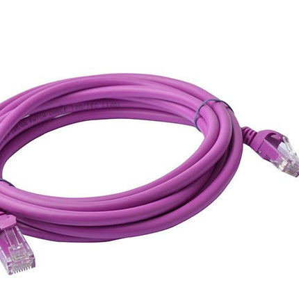 8Ware Cat6a UTP Ethernet Cable 3m Snagless Purple - CCTV Guru