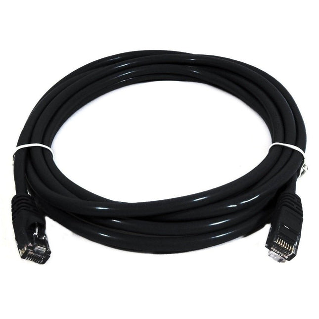 8Ware Cat6a UTP Ethernet Cable 5m Snagless Black - CCTV Guru